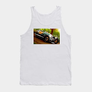 Morgan 3 Wheeler Cartoon Tank Top